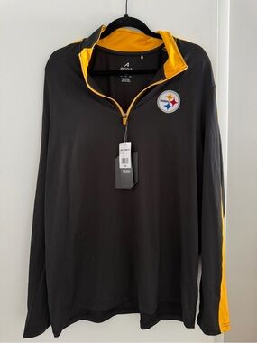 Steelers Antigua Quarterzip